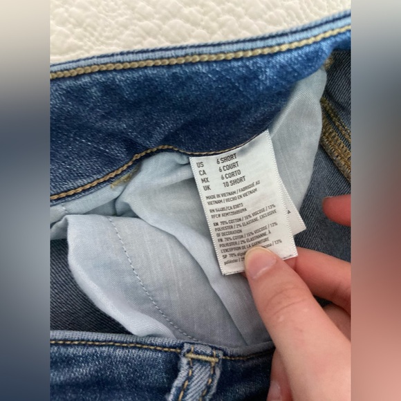 American eagle jeans size 6 short super hi-rise jegging - Picture 3 of 4